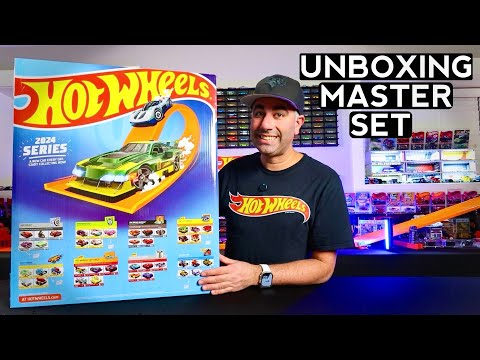 Unboxing Hot Wheels 2024 Master Set (448 Cars)