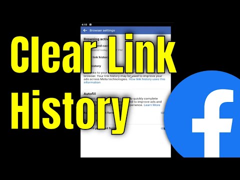 How To Clear Link History On Facebook (Quick Tutorial)