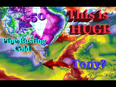 High Alert! Pipe-Busting Cold Coming & Tropical Update!