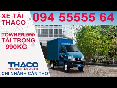 Bán xe Thaco Towner mới tải trọng 990 kg đời 2018, hỗ trợ trả góp 70%