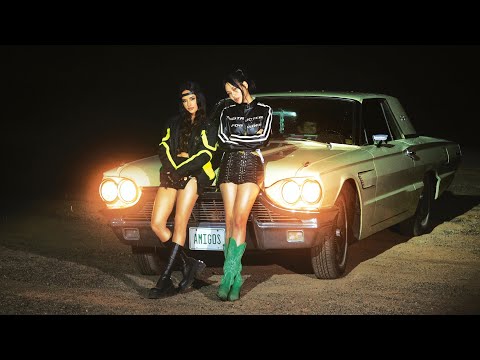 BIBI &amp; Becky G - Amigos (Official Lyric Video)