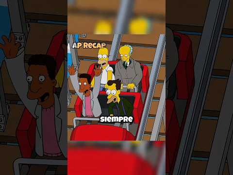 SEÑOR BURNS SE DISFRAZA #lossimpson #srburns