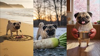 Nonomen funny video😂😂😂 Various Dogs Cooking Anime
