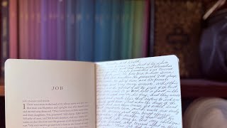 VR: Scripture Writing the Book of Job | Bible Journaling with The Life of a Homemaker