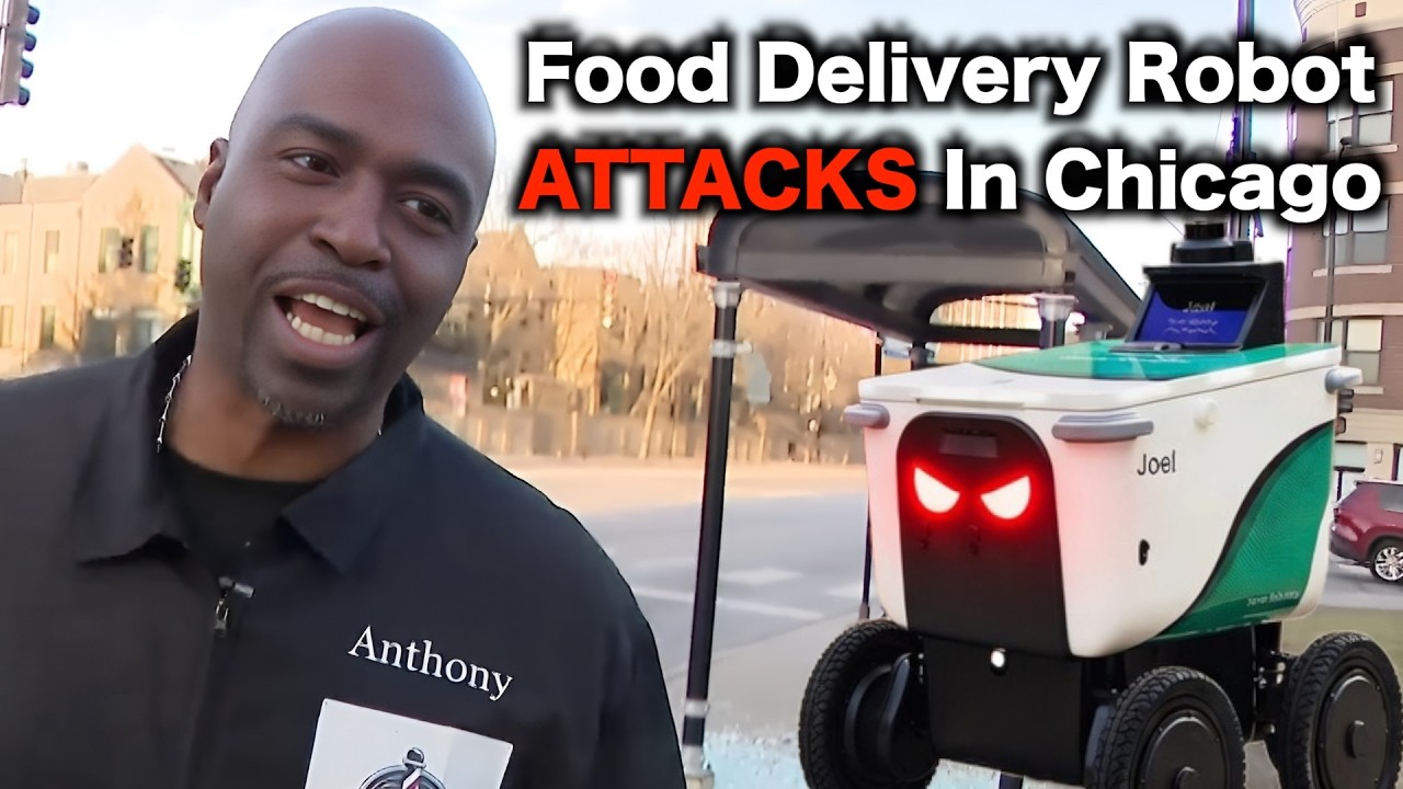 Angry Delivery Robots ATTACK Chicago