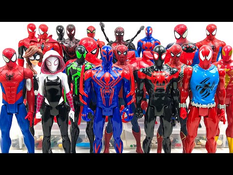 Todos los Juguetes de SPIDERMAN | Colección Titan Hero y Figuras del Multiverso del Hombre Araña