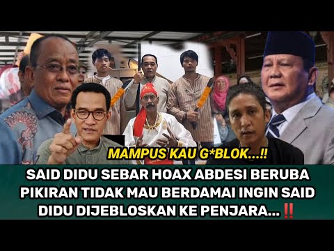 SAID DIDU DAPAT PERINGATAN KERAS OLEH FIRDASU OIWOBO