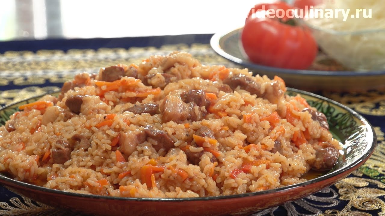 Рисовая каша с мясом Шавля