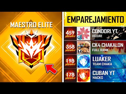Esto me Paso a una Partida de "GRAN MAESTRO" 😰🔥 Free Fire