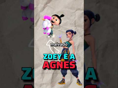 ZOEY É A AGNES #guerreirasdokpop #jinu #rumi #mira #shorts