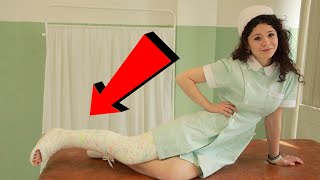 Victoria's Term Long Leg Plaster Cast Part II - Back To The Clinic 🚑