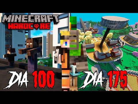 Sobreviví 175 días En Un Apocalipsis Zombie En Minecraft HARDCORE... Esto fue lo que pasó