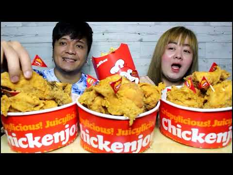 Couple vs 3 baket of 6 chicken joy