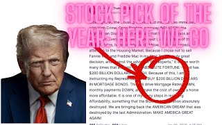 Trump is going all in on Housing. Its time to load up on this Sector of stocks!