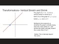 Transformations of Linear and Absolute Value Functions