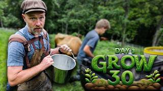I Survived 30 Days Off The Land - Day 3