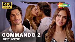 मैं अपने पति का बदला लेने के लिए कुछ भी कर सकती हूँ! - Vidyut Jammwal & Esha Gupta - Commando 2 (4K)