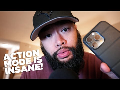 You NEED to try ACTION MODE on the iPhone 15 Pro!