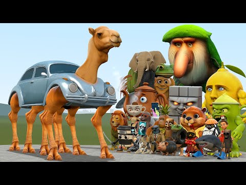 NEW TRACOTUCOTULU DELAPELADUSTUZ VS ALL ITALIAN AI BRAINROT MEMES FAMILY AND MORE! (Garry's Mod)