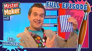 Mister Maker 🎨 Series 3, Episode 17-18 | DOUBLE FULL EPISODE - Arts & Crafts