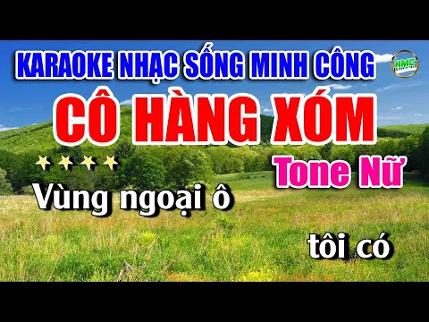 Karaoke Nhạc Sống Tone Nữ Dễ Hát | Chọn Lọc Nhạc Trữ Tình BOLERO – CÔ HÀNG XÓM