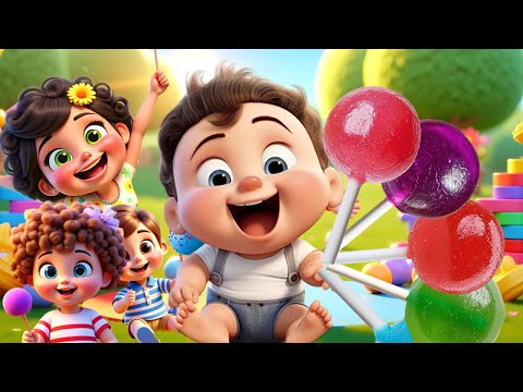 Lollipop finger family | Children's nursery rhymes