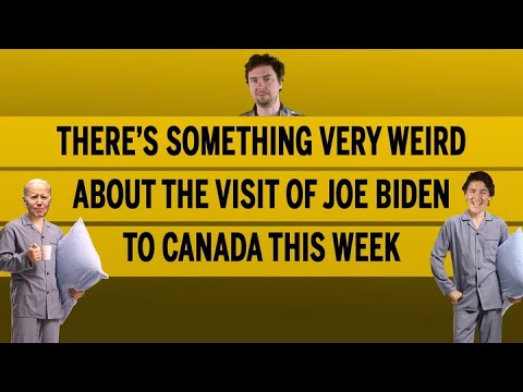 There’s something weird about Joe Biden's visit to Canada