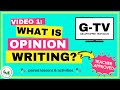 Exploring the Essentials of Opinion Writing for Kids