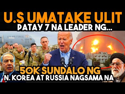 BREAKING NEWS! AMERICA NAGLUNSAD ng AIR STRIKE s SYRIA. 50,000 SUNDALO ng RUSSIA at N. KOREA NAGSAMA