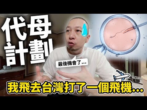 我老遠飛去台灣打了個飛機...😅 我們的代母生育計劃終於開始了