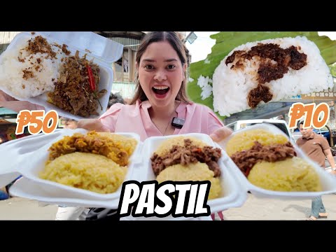 ₱10 vs. ₱50 PASTIL in Quiapo Manila!  | Naomi Peña