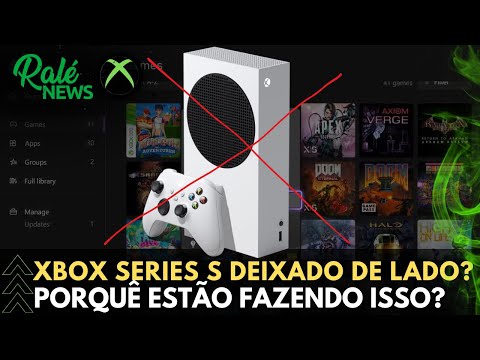 MAIS uma VEZ ESQUECERAM do XBOX SERIES S? VEJA PORQUE o CONSOLE ESTÁ SENDO PREJUDICADO