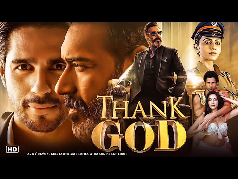 Thank God (2022) | Ajay Devgn & Sidharth Malhotra | Hindi Movie with English Subtitles | Full HD