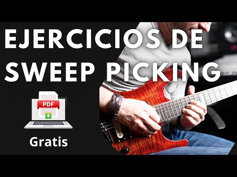 Ejercicios de Sweep Picking en guitarra