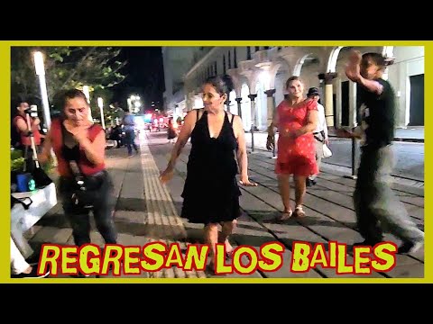 REGRESARON LOS BAILES A PLAZA LIBERTAD 🗽 😱💃🕺