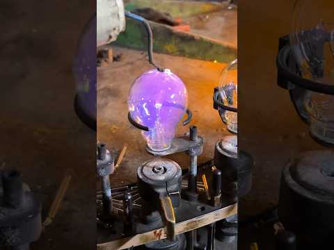 Factory Making of Electric Bulb💡#shorts #manufacturing #ashortaday