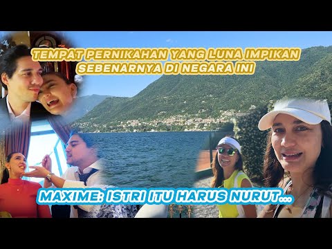 LUNA MAXIME: SEBENERNYA KITA MAU NIKAH DISINI?! NYICIL HONEYMOON DI ITALIA DAN JERMAN