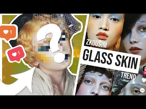 Zkouším VIRÁLNÍ GLASS SKIN TREND! ⭐️