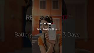 Three days, one charge, and the #REDMINote17Series just keeps going