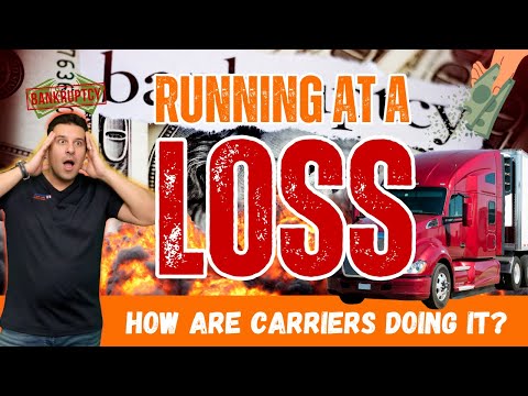 Running At A Loss, Small Fleets, and Owner Operators