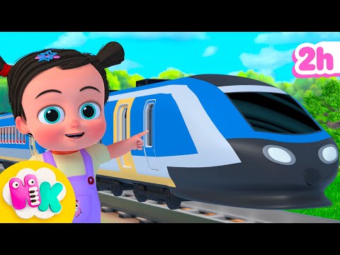 Zug für Kinder 🚂 Lieder mit Babywagen | HeyKids Kinderlieder TV