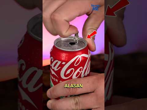 Kenapa kaleng soda memiliki lubang?