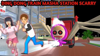 Masha's ghost in Sakura Town 😱, Yuta saves Mio‼️😭 || SAKURA SCHOOL SIMULATOR