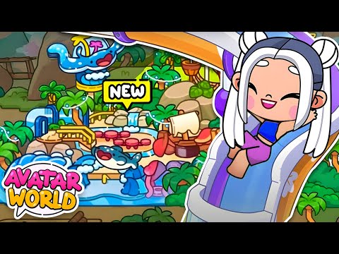 WOW! 😮 AQUAPARK SECRETS 🌊 UPDATE in AVATAR WORLD!