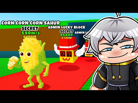 AKHIRNYA! Dapet Brainrot INDONESIA Baru di Steal a Brainrot, Corn Corn Corn Sahur!