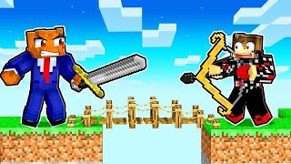 We Added INSANE Weapons To Minecraft Bedwars