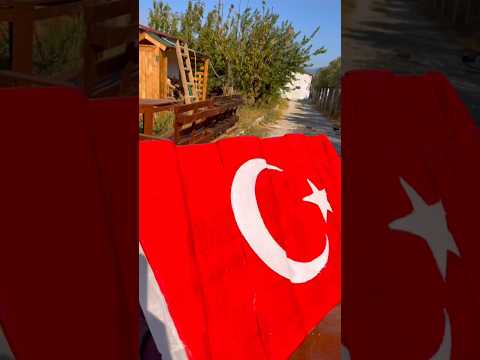Ahşaptan TÜRK BAYRAĞI yapıyorum 🥰