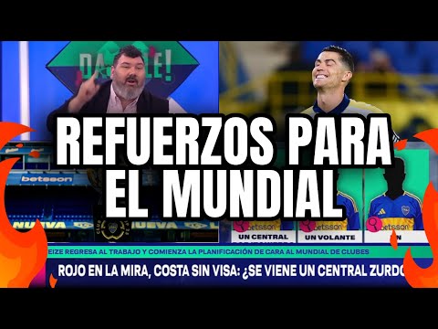 💣CRISTIANO RONALDO espera EL LLAMADO de RIQUELME🔥REFUERZOS EL MUNDIAL DE CLUBES💥BOCA🎙️