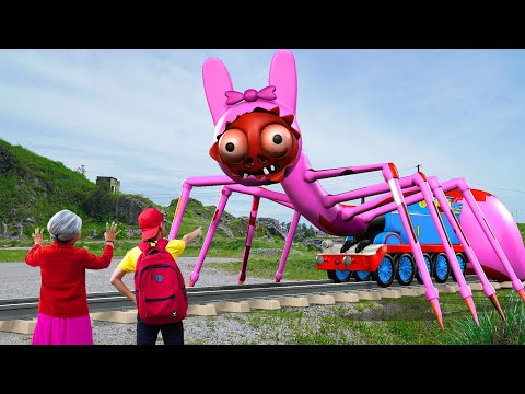 PINK PINKI in CURSED THOMAS - Incredibox Sprunki in real life