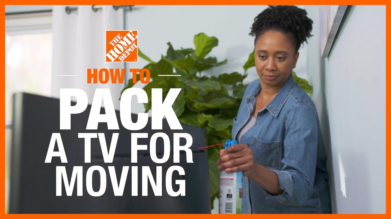 How to Pack a TV for Moving